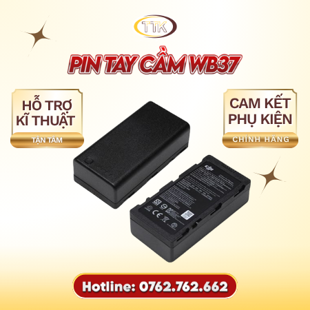 Pin tay cầm WB37